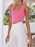 'Riley' Crop Tank Top - Celes Fashion